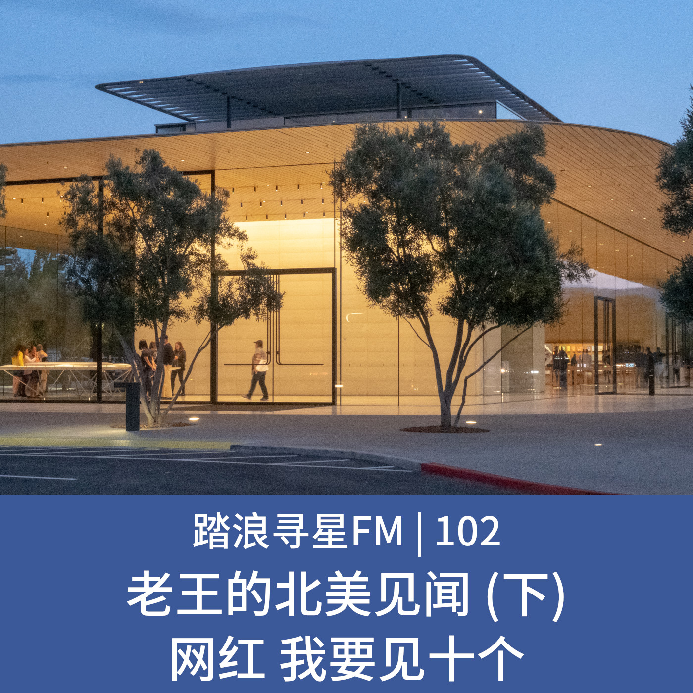 102 – 老王的北美见闻 (下) 网红 我要见十个