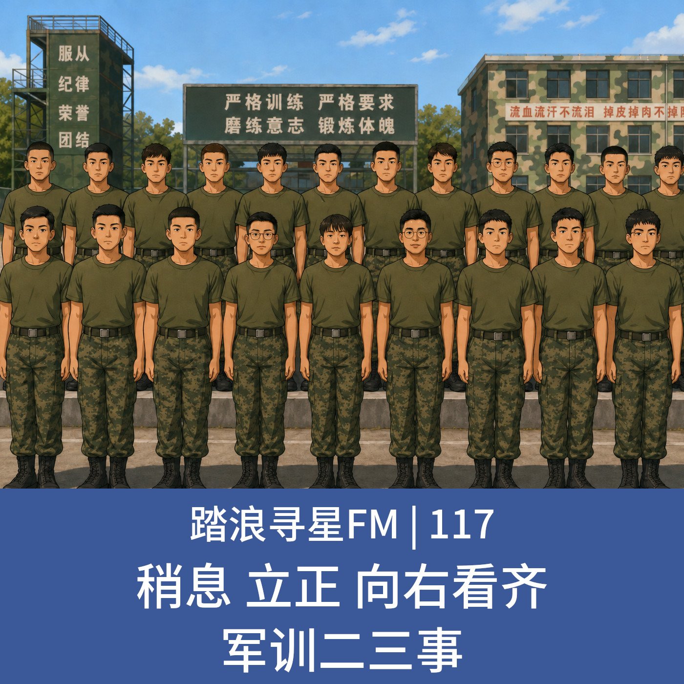 117 – 稍息 立正 向右看齐 军训二三事 episode artwork